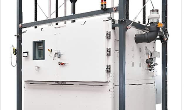 Wasserschock-Testanlage für Li-Ionen-Batterien. Weiss Technik rüstet Zertifizierungs-Prüfzentrum aus