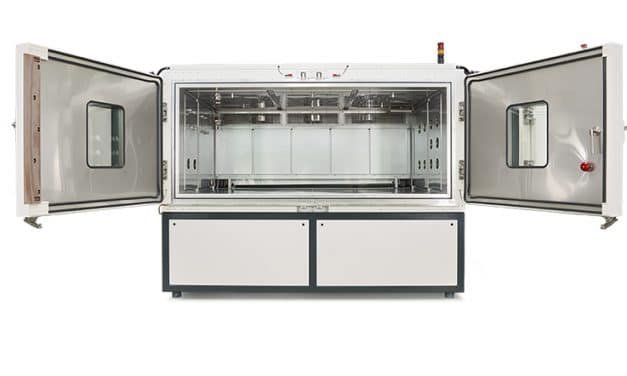 Effizienter prüfen mit CO2-Kältetechnik.  Prüfdurchlauf in halber Zeit