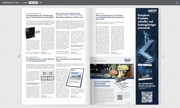 Fachinformationen aus OEM&Lieferant, Ausgabe II/2025