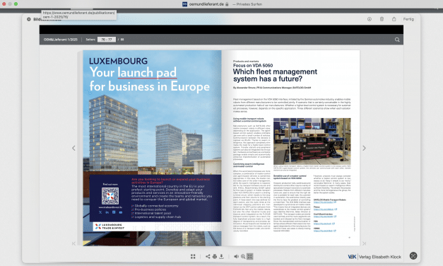 Focus on VDA 5050. Which fleet management system has a future?