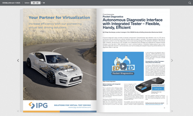 Pocket Diagnostics. Autonomous Diagnostic Interface with Integrated Tester – Flexible, Handy, Efficient
