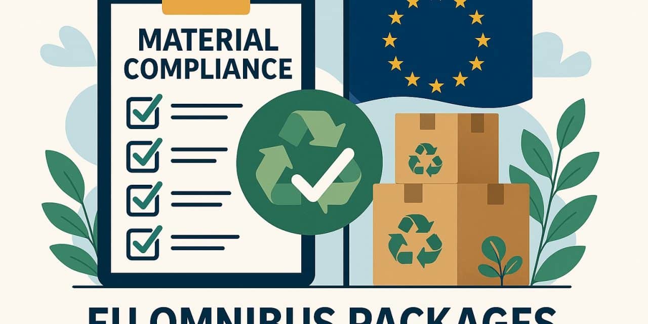 Die Omnibus-Pakete der EU und ihre Auswirkung im Bereich Material Compliance