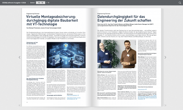 Datendurchgängigkeit für das Engineering der Zukunft schaffen